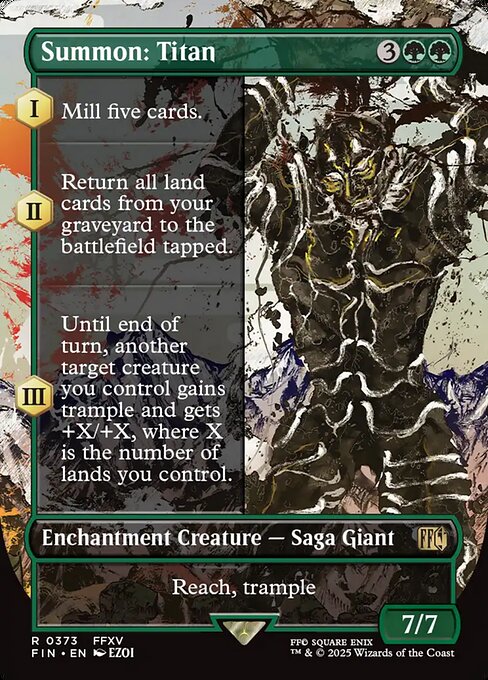 Summon: Titan - Foil