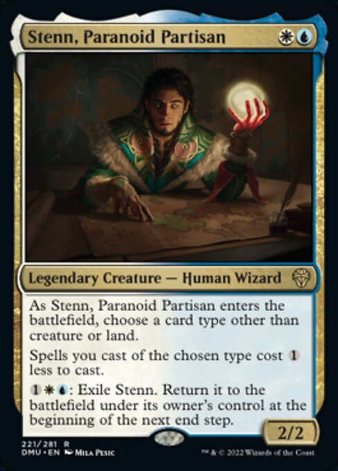 Stenn, Paranoid Partisan - Foil