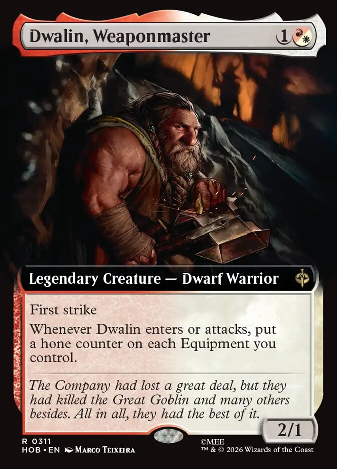 Dwalin, Weaponmaster - Foil