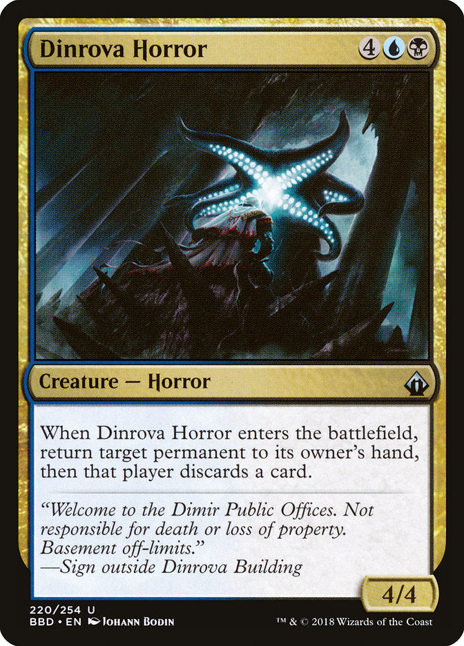 Dinrova Horror - Foil