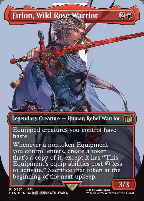 Firion, Wild Rose Warrior - Surge Foil