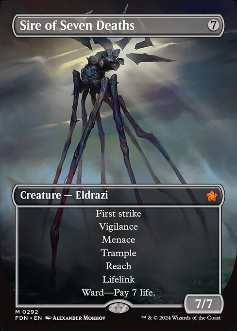 Sire of Seven Deaths - Foil