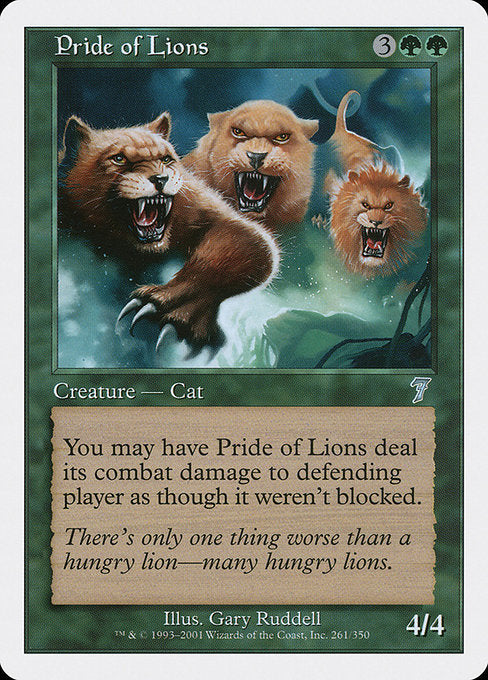 Pride of Lions - Foil