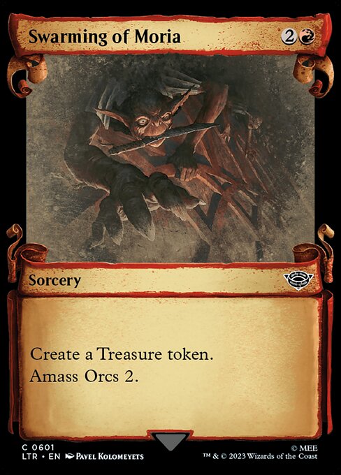 Swarming of Moria - Silver Foil