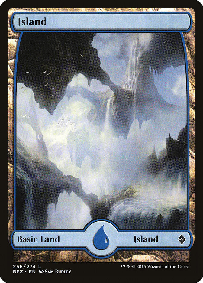 Island (256) - Full Art - Foil