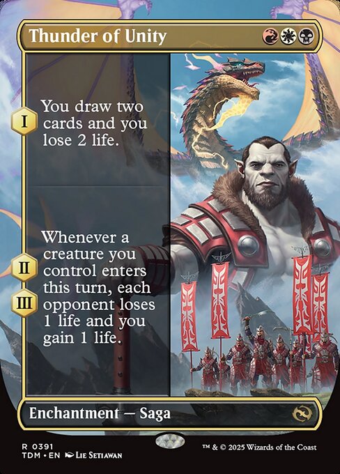 Thunder of Unity - Foil