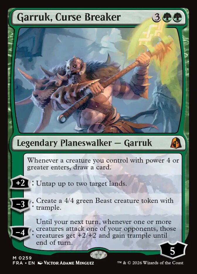Garruk, Curse Breaker - Foil