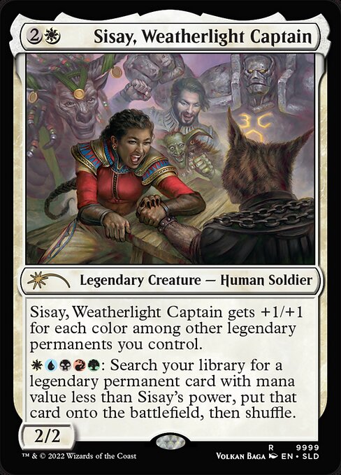 Sisay, Weatherlight Captain - Foil
