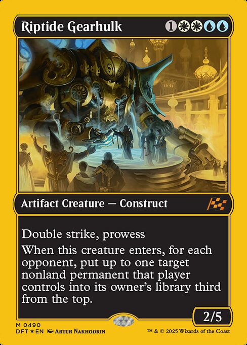 Riptide Gearhulk - First Place Foil