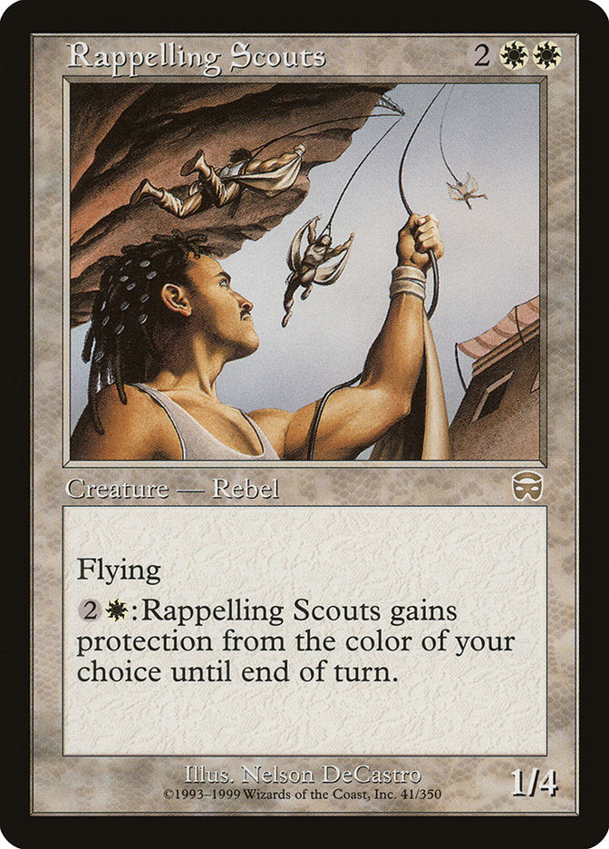Rappelling Scouts - Foil