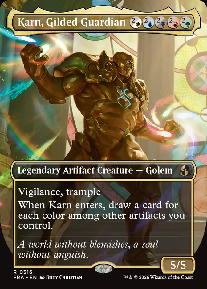 Karn, Gilded Guardian - Foil
