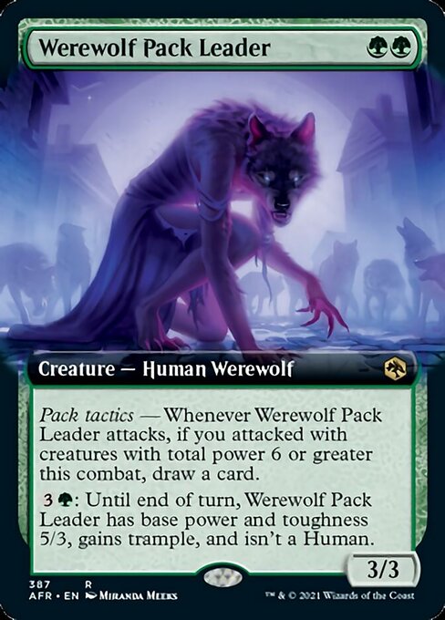 Werewolf Pack Leader - Foil