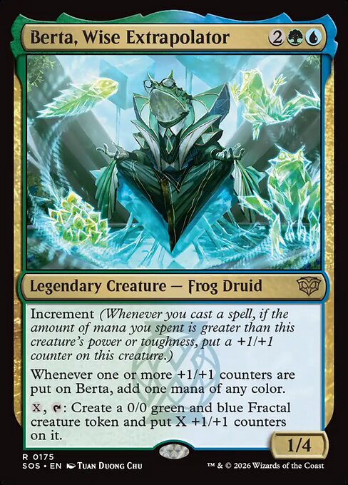 Berta, Wise Extrapolator - Foil