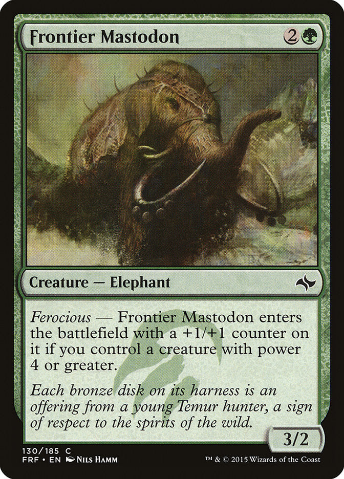 Frontier Mastodon - Foil