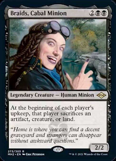 Braids, Cabal Minion - Foil-Etched
