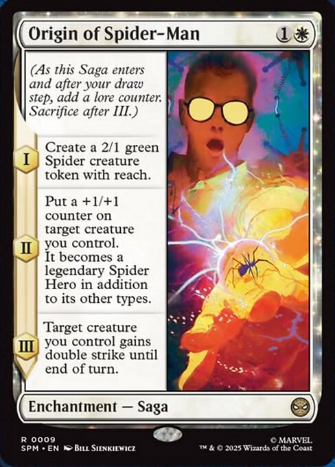 Origin of Spider-Man - Foil