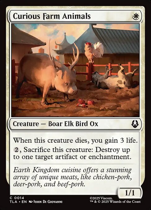 Curious Farm Animals - Foil