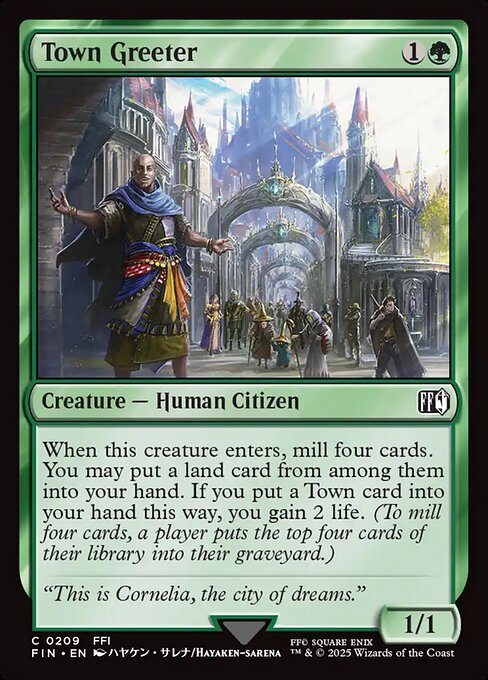 Town Greeter - Foil
