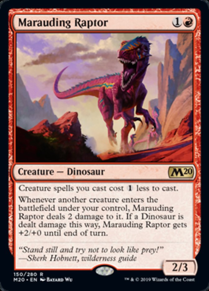 Marauding Raptor - Foil - Prerelease Promo