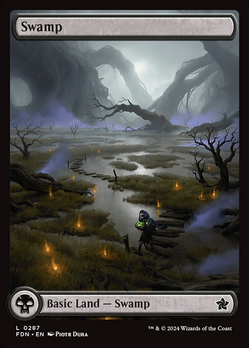 Swamp (287) - Full Art