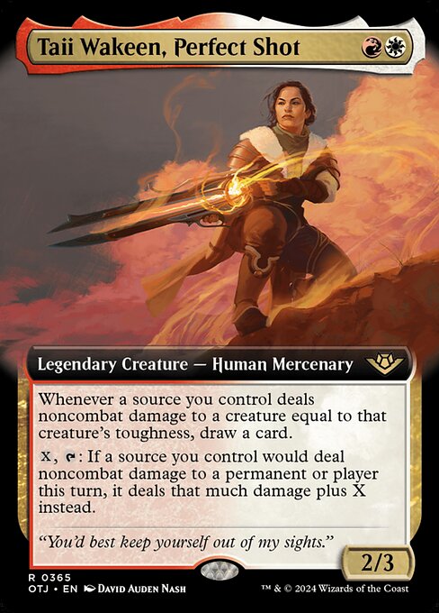 Taii Wakeen, Perfect Shot - Foil