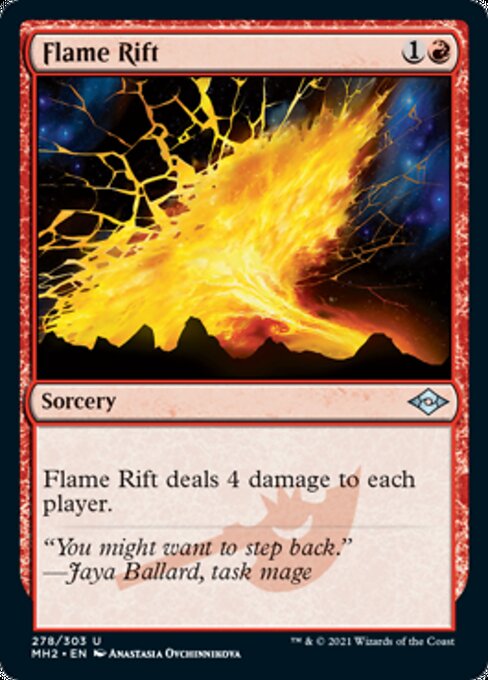 Flame Rift - Foil-Etched