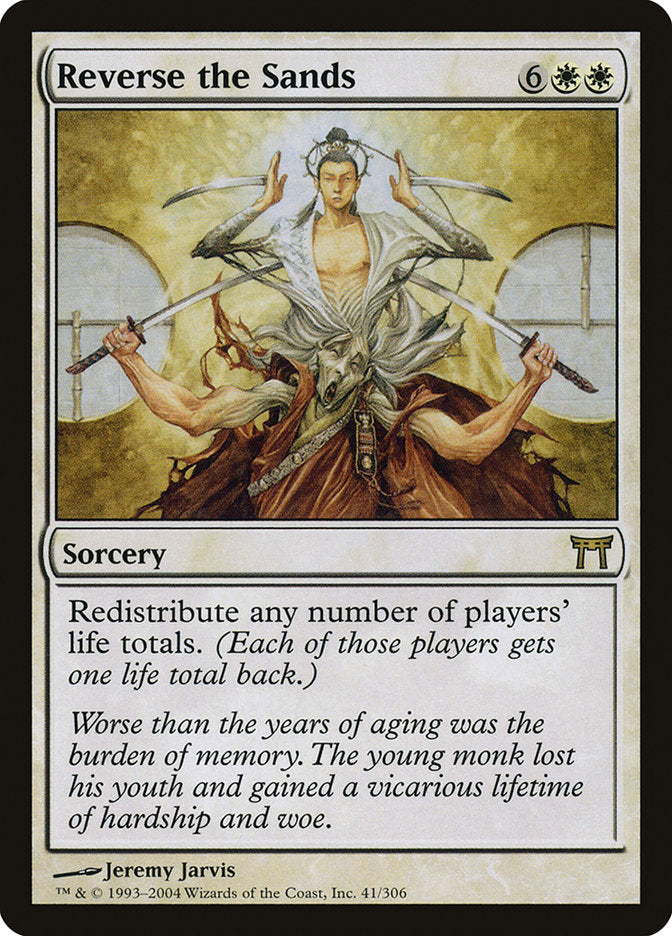 Reverse the Sands - Foil