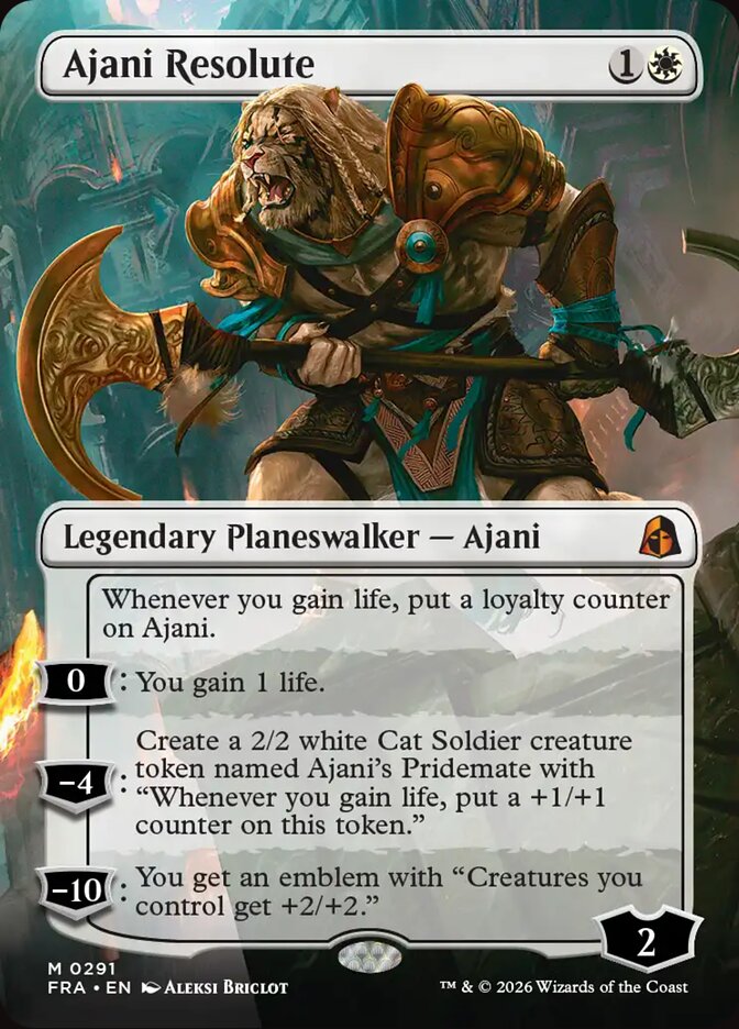 Ajani Resolute - Foil