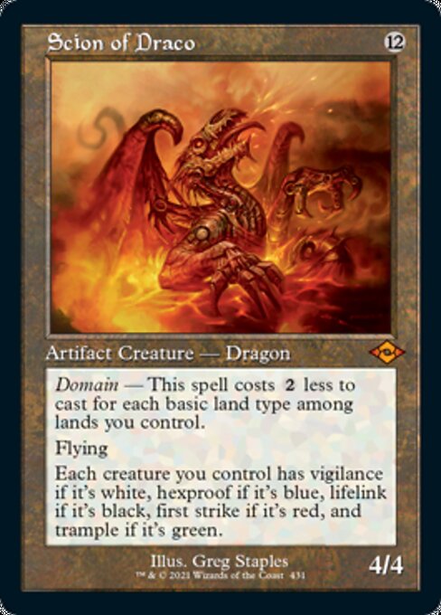 Scion of Draco - Foil-Etched