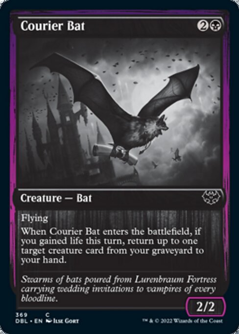 Courier Bat - Foil