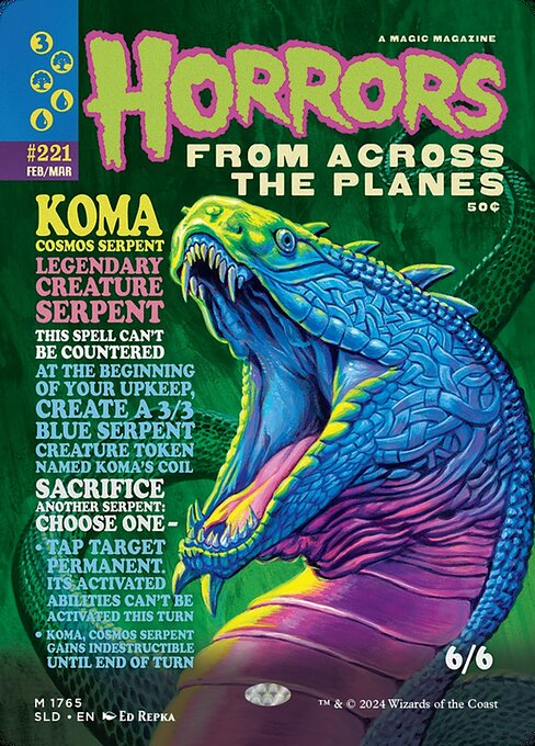 Koma, Cosmos Serpent - Foil