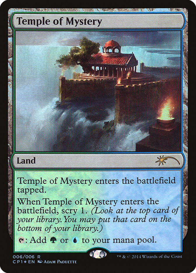 Temple of Mystery - Foil - Clash Pack Promo
