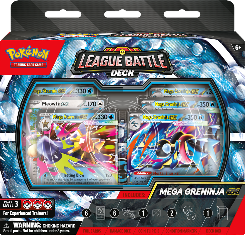 PREORDER - Pokemon - League Battle Deck - Mega Greninja EX