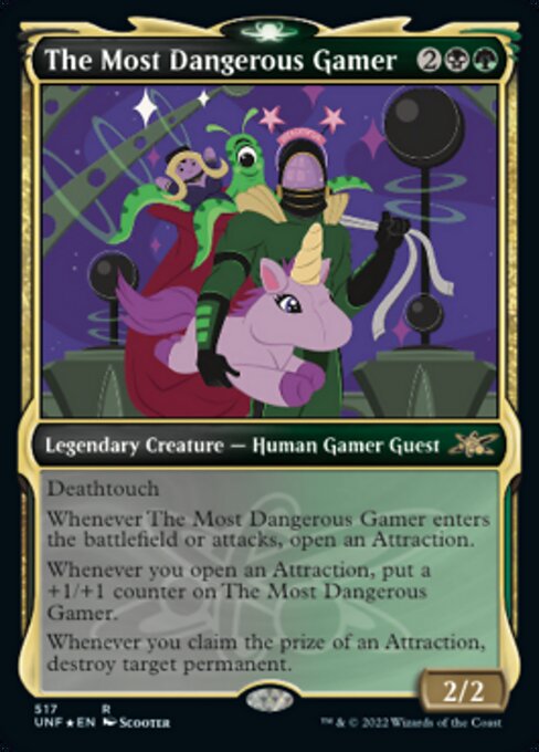 The Most Dangerous Gamer - Galaxy Foil