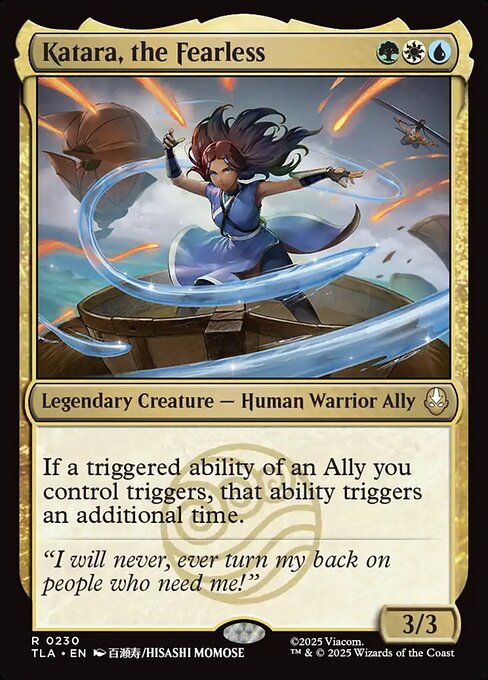 Katara, the Fearless - Foil