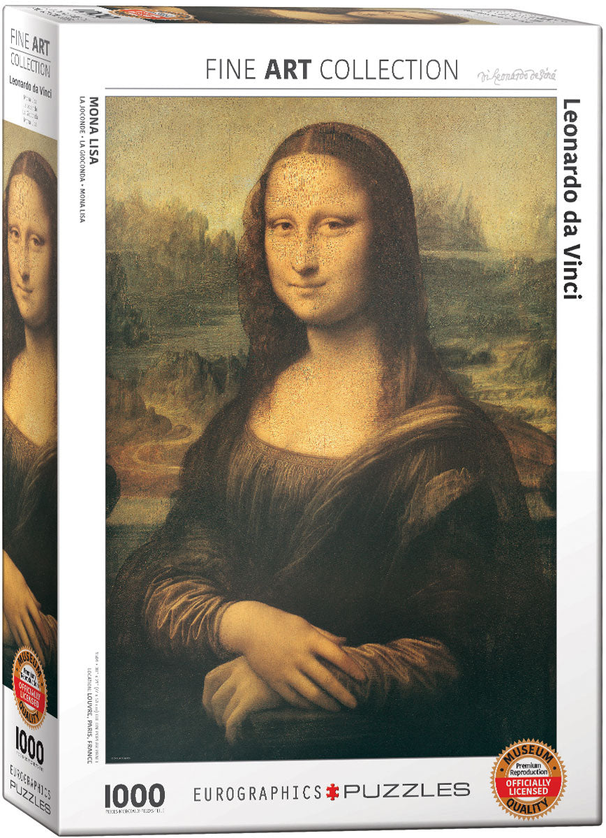 1000 - Mona Lisa (Leonardo Da Vinci)