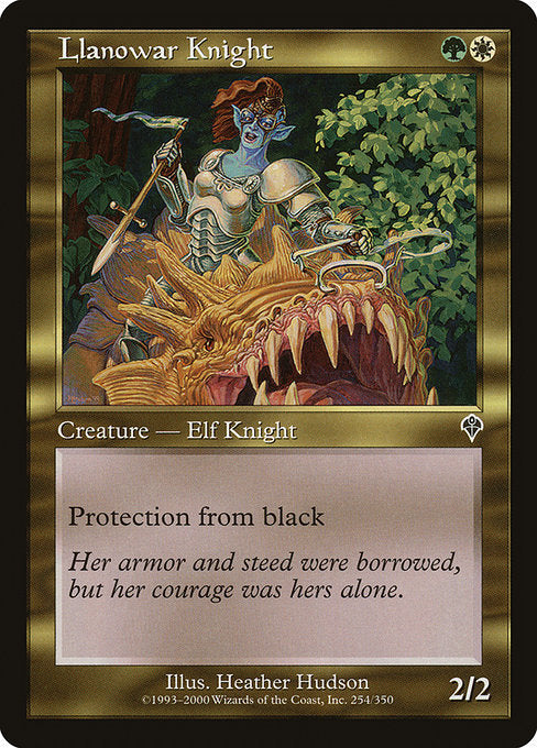 Llanowar Knight - Foil
