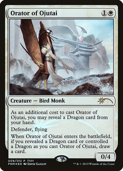 Orator of Ojutai - Foil - FNM Promo