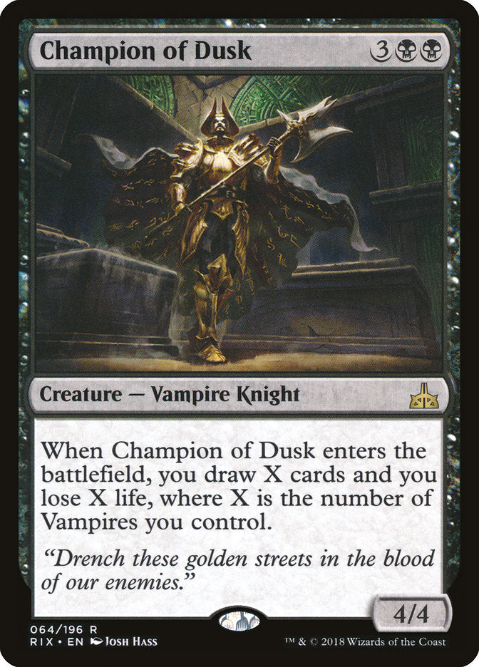 Champion of Dusk - Foil