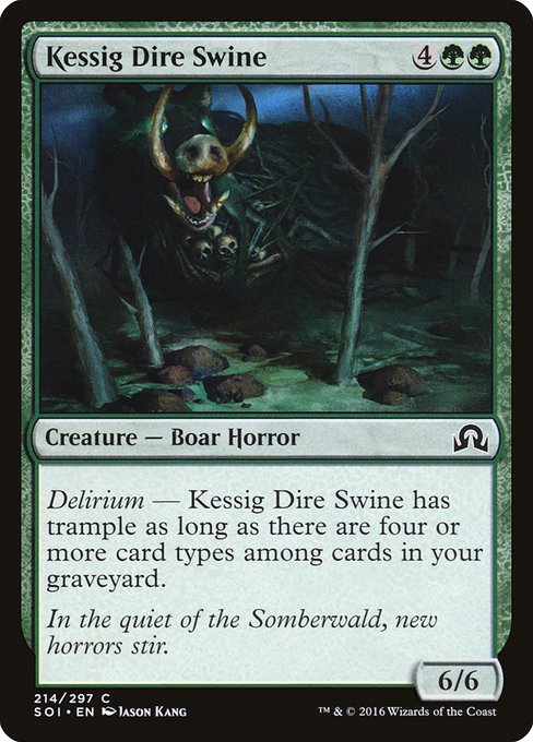 Kessig Dire Swine - Foil