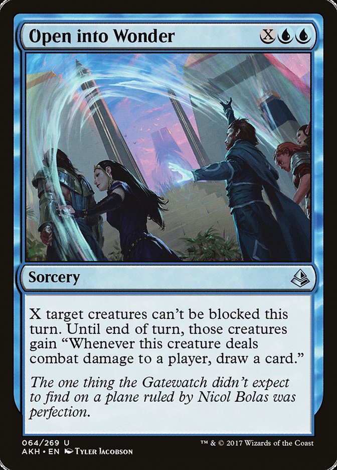 Open into Wonder - Foil