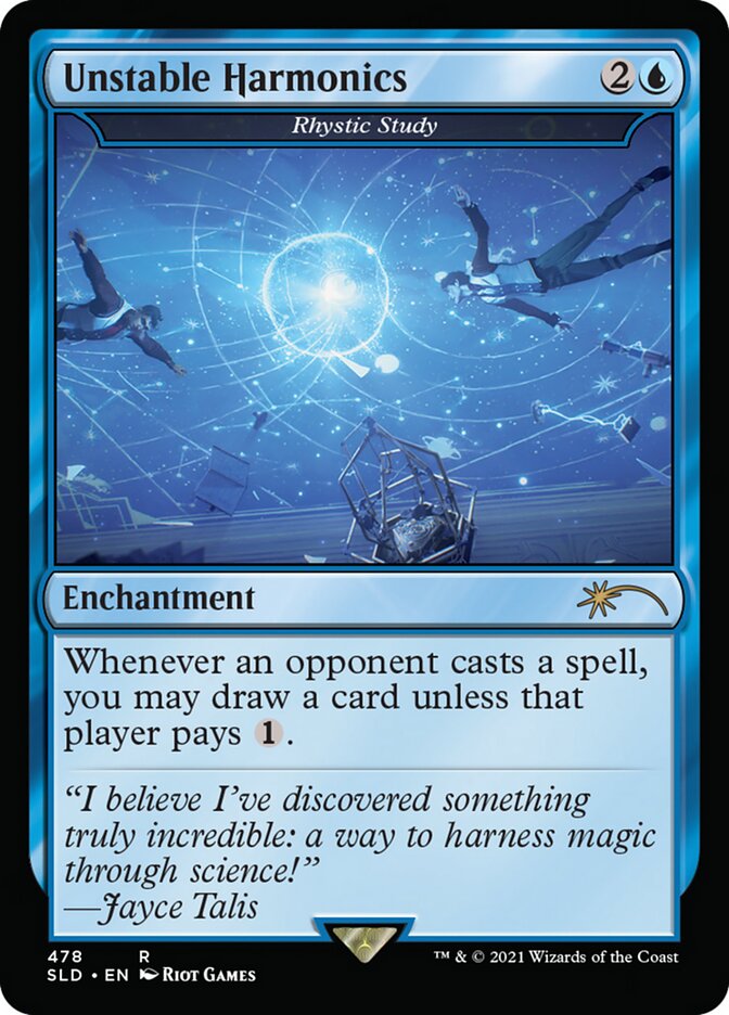 Unstable Harmonics (Rhystic Study) - Foil