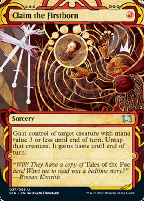 Claim the Firstborn - Foil-Etched