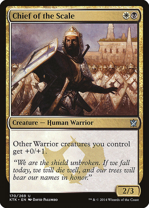 Chief of the Scale - Foil