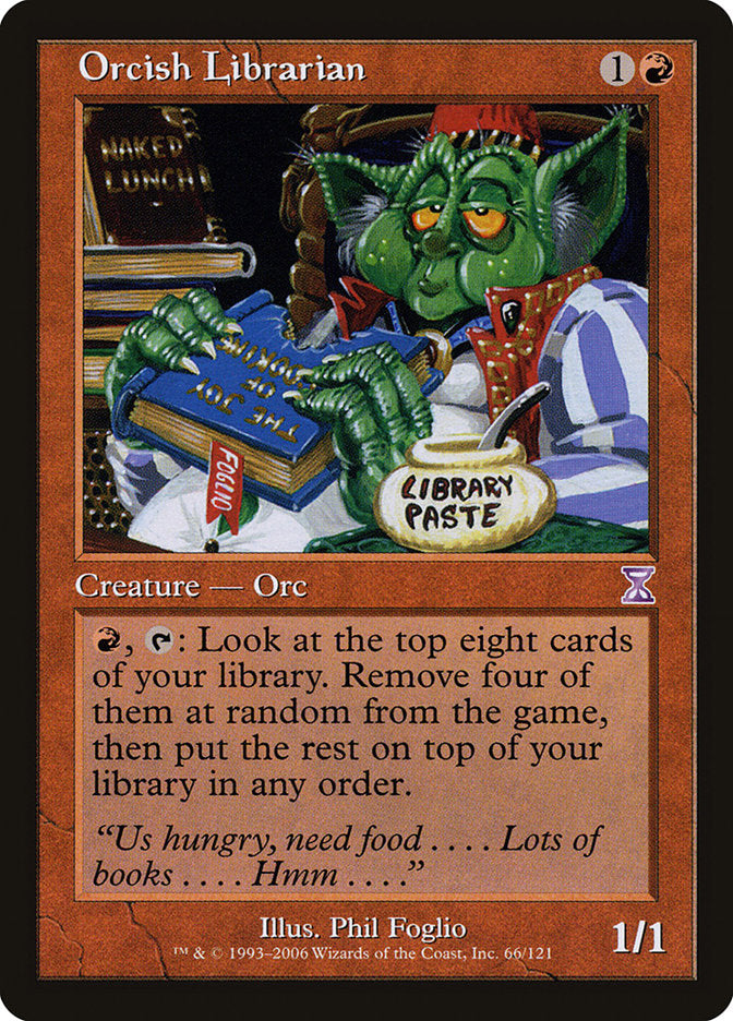 Orcish Librarian - Foil