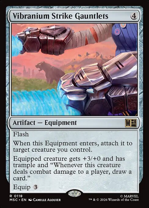 Vibranium Strike Gauntlets - Surge Foil