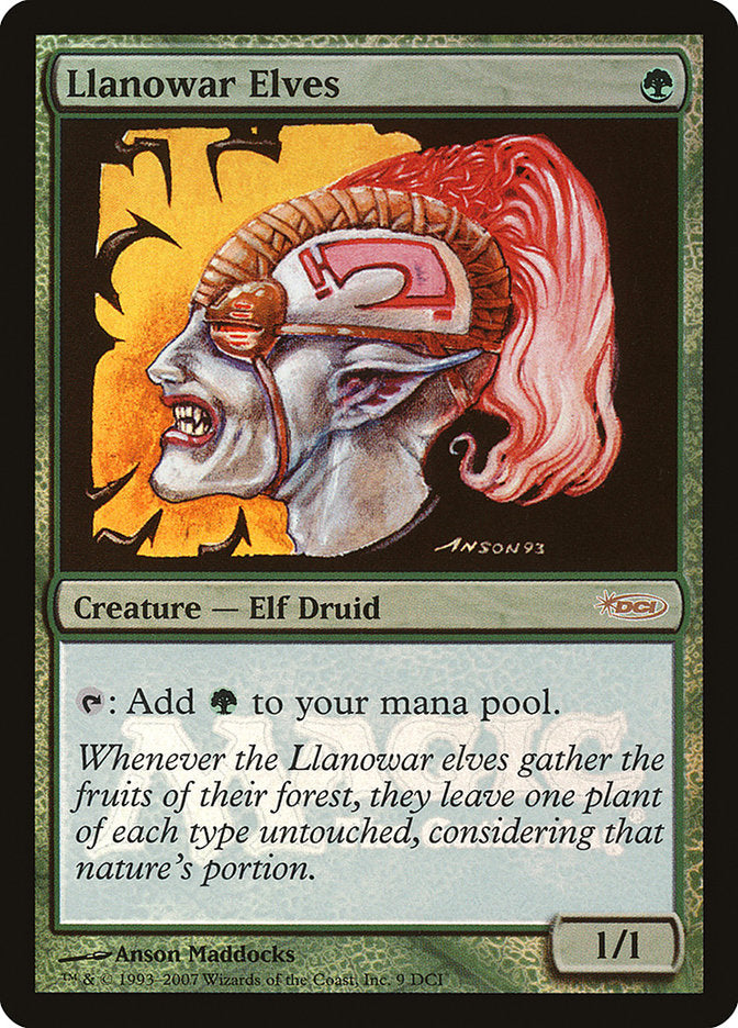 Llanowar Elves - Foil - Gateway Promo