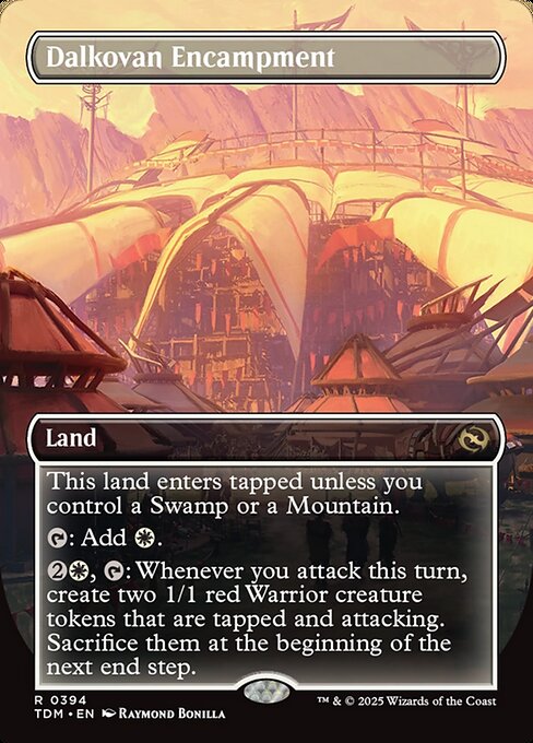 Dalkovan Encampment - Foil