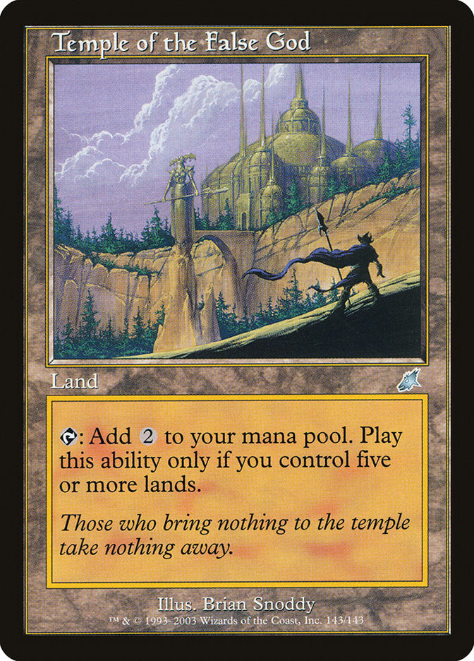Temple of the False God - Foil