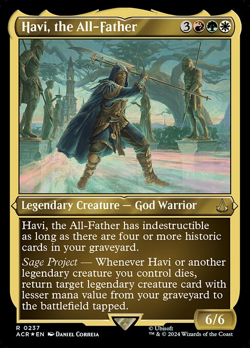 Havi, the All-Father - Foil-Etched